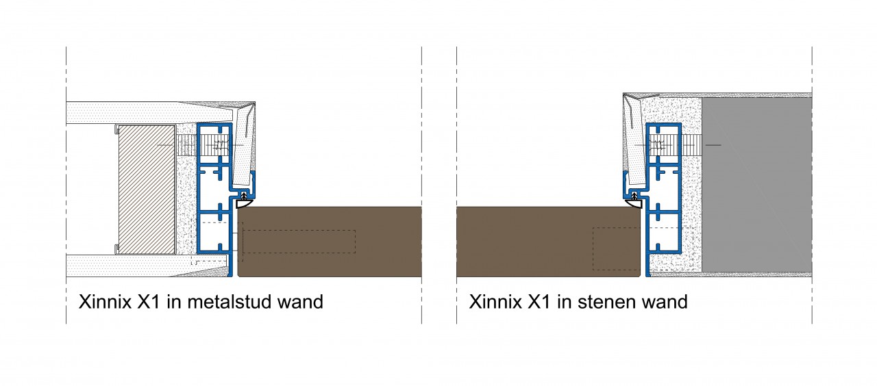 terras snelheid kans Xinnix: een onzichtbaar kozijn voor binnendeuren