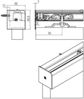 Krona Koblenz afsluitstukken voor rail en afdekprofiel-3