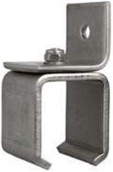 450283: RVS raildrager - wandmontage - serie 1 RVS tot 600 kg