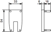 ROB afsluitstuk voor afdekprofiel glasklem-3