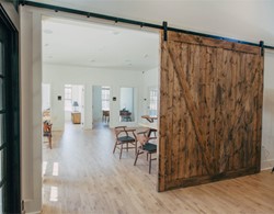 Barndoor schuifdeurbeslag