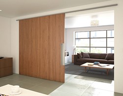 Schuifdeur voor de wand