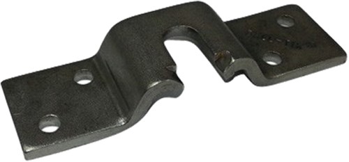 251040: RVS Bevestigingsplaat - serie 0 RVS