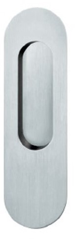 4250-0002: FSB schuifdeurgreep ovaal half open
