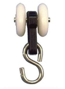 430050: hangrol met haak en nylon wielen - serie 1