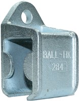 430284: raildrager met railstop links - wandmontage - serie 1 tot 600 kg