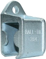 430284: raildrager met railstop links - wandmontage - serie 1 tot 600 kg