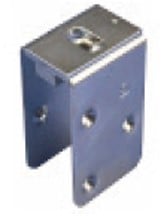 451012: RVS bevestigingsplaat - serie 1 RVS tot 600 kg