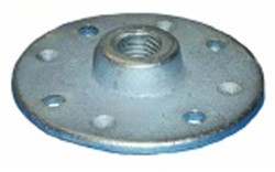 570104: plafondsteun voor raildragers - plafondmontage - serie 2 tot 1000 kg