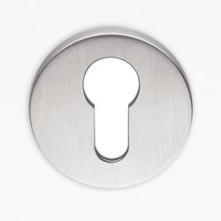 Cilinderrozet 6.5mm - rond