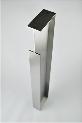 X3738 schuifdeurgreep - 40 mm