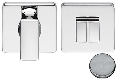 Toilet vrij/bezet rozet 6.5mm - vierkant afgerond-2