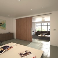 Cube schuifdeursysteem sfeerafbeelding