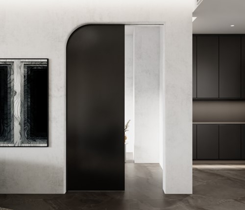 E-Space pocket automatisch schuifdeursysteem - in de wand-2