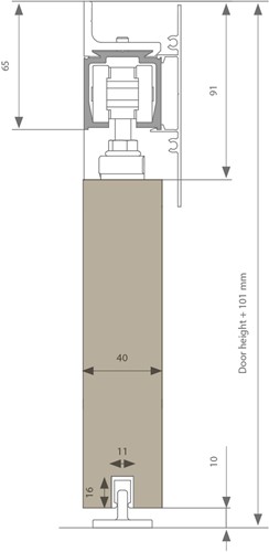 ROB Muurbeugel 120 kg rail-2