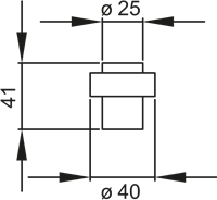 Karcher Design RVS deurstopper - Kosmos zwart-2