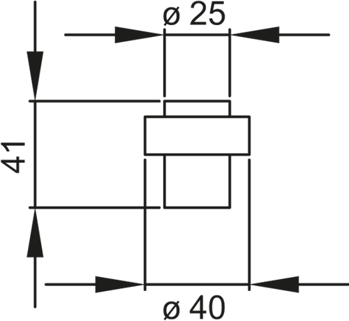 Karcher Design RVS deurstopper - Kosmos zwart-2