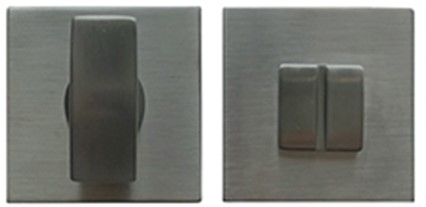 Toilet vrij/bezet rozet 10mm - vierkant-3