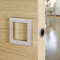 I-4010 schuifdeurgreep vierkant