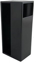 I-4251 schuifdeurgreep zwart