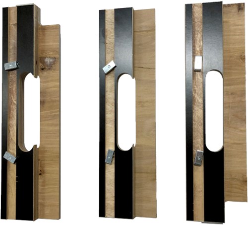 Freesmal K3000 / Kubikuadra - set van 3