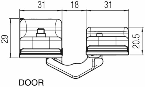 K8000 afmeting doorsnede