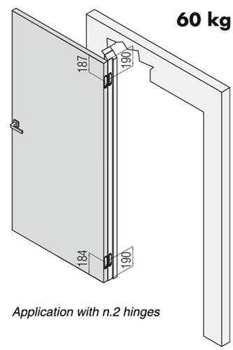 Kubica scharnier K8000 / Atomika-3