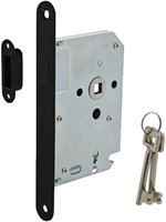 SNC standaard magneetslot klavierslot - Zwart