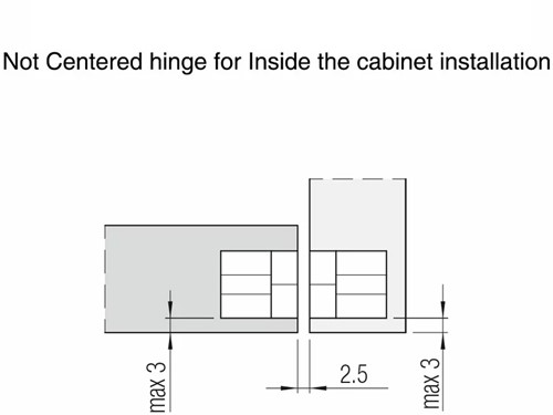 K6100 installatie in kast