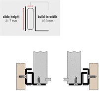 Ladegeleider 1317 - inbouwafmetingen