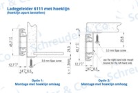 Hoeklijn ladegeleider Fulterer FR 5046-3