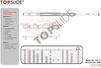 Ladegeleider Topslide 757 - 45 kg - 100% uittrekbaar-2