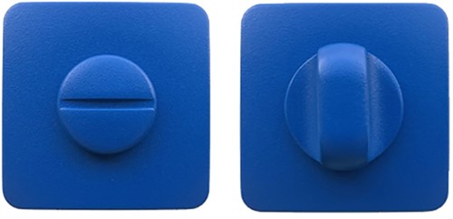 Toilet vrij/bezet rozetten Mood - vierkant