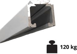 Krona Koblenz schuifdeurrail 120 kg