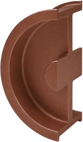 Schuifdeurgreep Didheya I-3250 Ochre - 40 mm