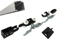 Krona Koblenz schuifdeurset 40 kg met rail 2,0 m