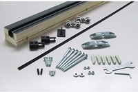 Koblenz schuifdeurset 80 kg met rail 2,0 m in houten omkasting