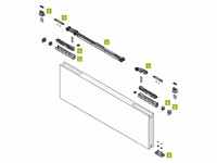 Krona Koblenz Flush ophangkit 60 kg-3