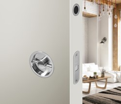 Didheya schuifdeurslot vrij/bezet I-3250/1 - RVS