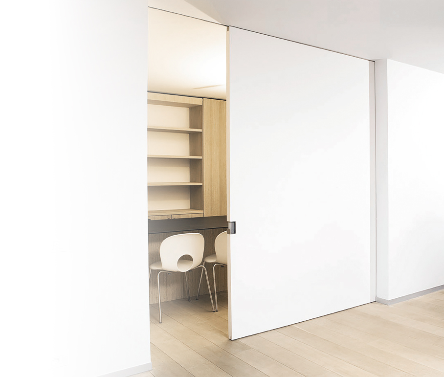 Schuifdeursystemen binnendeuren voor moderne plafondhoge schuifdeur