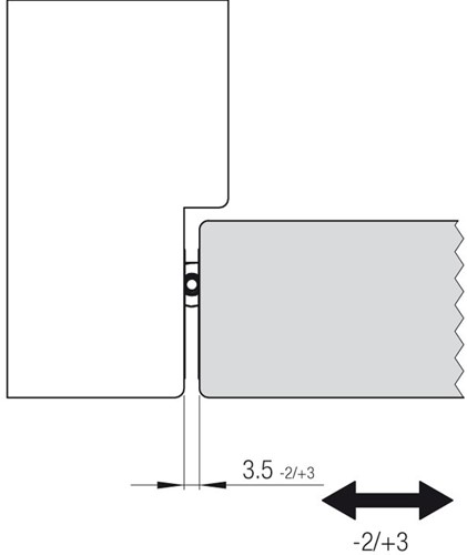 K7080 doorsnede kozijn