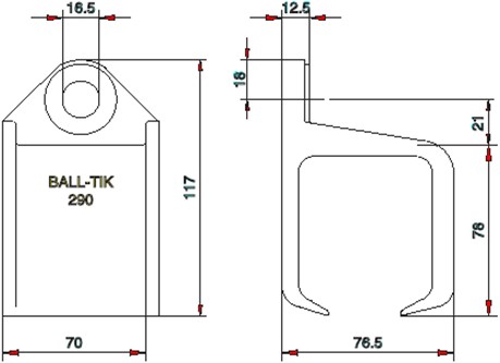 570290: raildrager - wandmontage - serie 2 tot 1000 kg-2