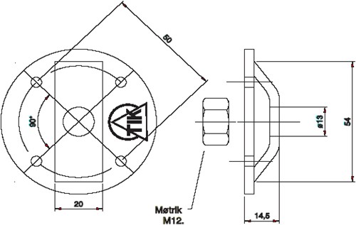 435053: flens t.b.v. raildrager - plafondmontage - serie 1 tot 600 kg-2
