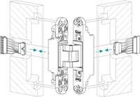 Tectus Energy scharnieren montageweergave