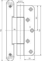 Variant 2927/160 Compact scharnier-2