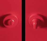 Toilet vrij/bezet rozetten Mood - rond-2