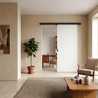 X-Lite schuifdeursysteem zwart
