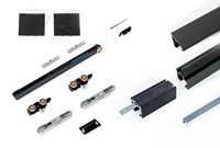 Xperta compact totaalset geen plint zwart