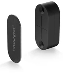 FritsJurgens Flush magneetsluiting - Zwart